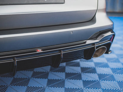 Maxton Design Street Plus Rear Valance (With Towbar) - Audi RS6/RS7 C8