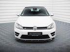 Maxton Design Street Plus Front Splitter V6 - VW Golf R Mk7
