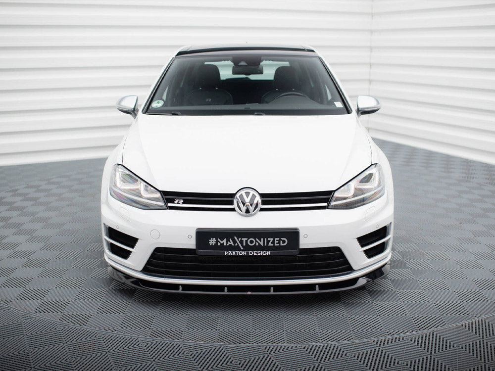 Maxton Design Street Plus Front Splitter V6 - VW Golf R Mk7