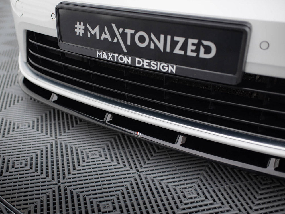Maxton Design Street Plus Front Splitter V6 - VW Golf R Mk7