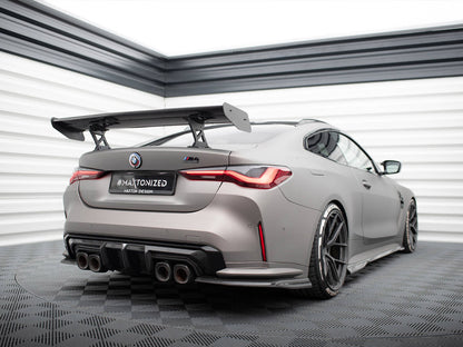 Maxton Design Carbon Fibre Spoiler (Internal Brackets) - BMW M440i G22 & M3 G82