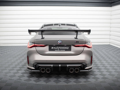 Maxton Design Carbon Fibre Spoiler (Internal Brackets) - BMW M440i G22 & M3 G82