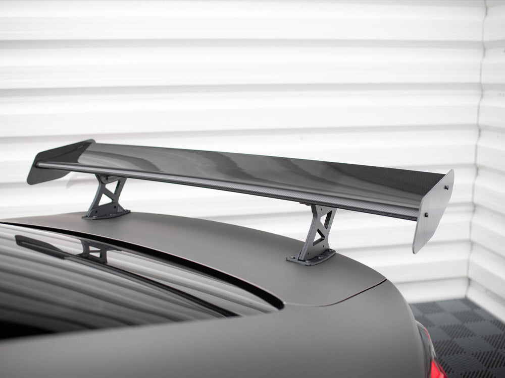 Maxton Design Carbon Fibre Spoiler With LED (Internal Brackets) - BMW M440i G22 & M4 G82