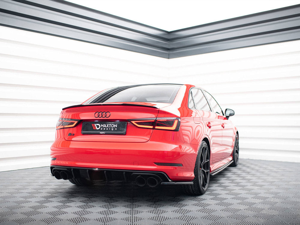 Maxton Design Street Plus Spoiler Cap - Audi S3 8V Saloon