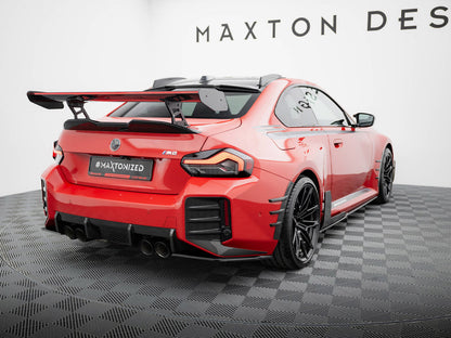 Maxton Design Street Plus Rear Side Splitters - BMW M2 G87 M-Performance