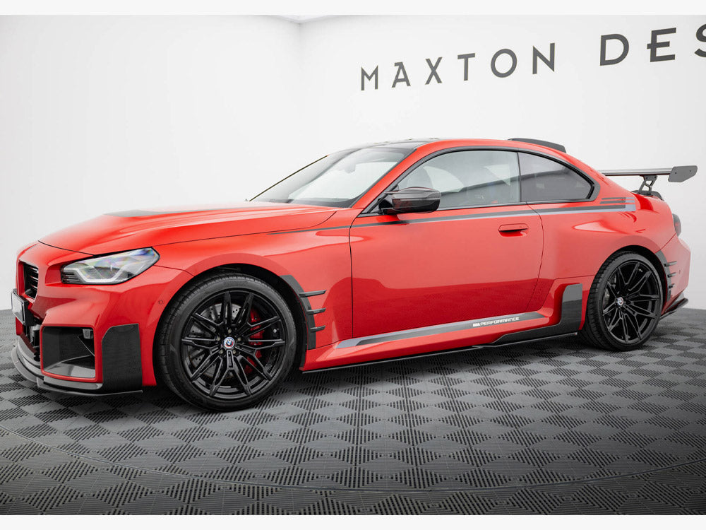 Maxton Design Street Plus Side Skirt Diffusers - BMW M2 G87 M-Performance