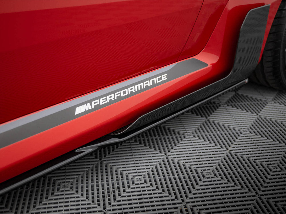 Maxton Design Street Plus Side Skirt Diffusers - BMW M2 G87 M-Performance