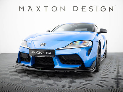 Maxton Design Street Plus Front Splitter V1 - Toyota GR Supra