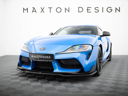 Maxton Design Street Plus Front Splitter V2 - Toyota GR Supra