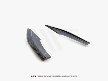 Maxton Design Carbon Fibre Rear Side Splitters - Audi RS3 8Y Sportback