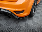 Maxton Design Street Plus Rear Side Splitters V2 (To Suit Valance) - Ford Focus ST Mk2.5 (ST225)