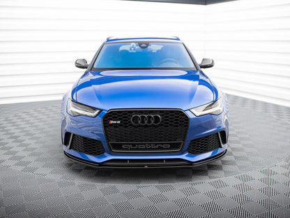 Maxton Design Street Plus Front Splitter V1 - Audi RS6 C7