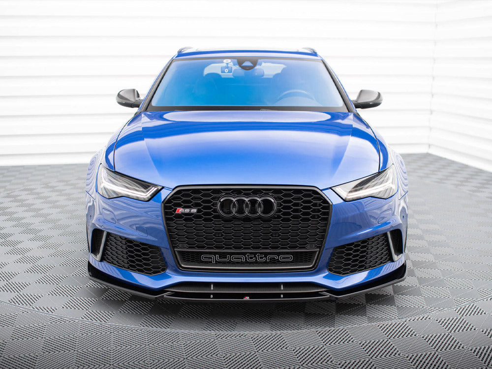 Maxton Design Street Plus Front Splitter V4 - Audi RS6 C7