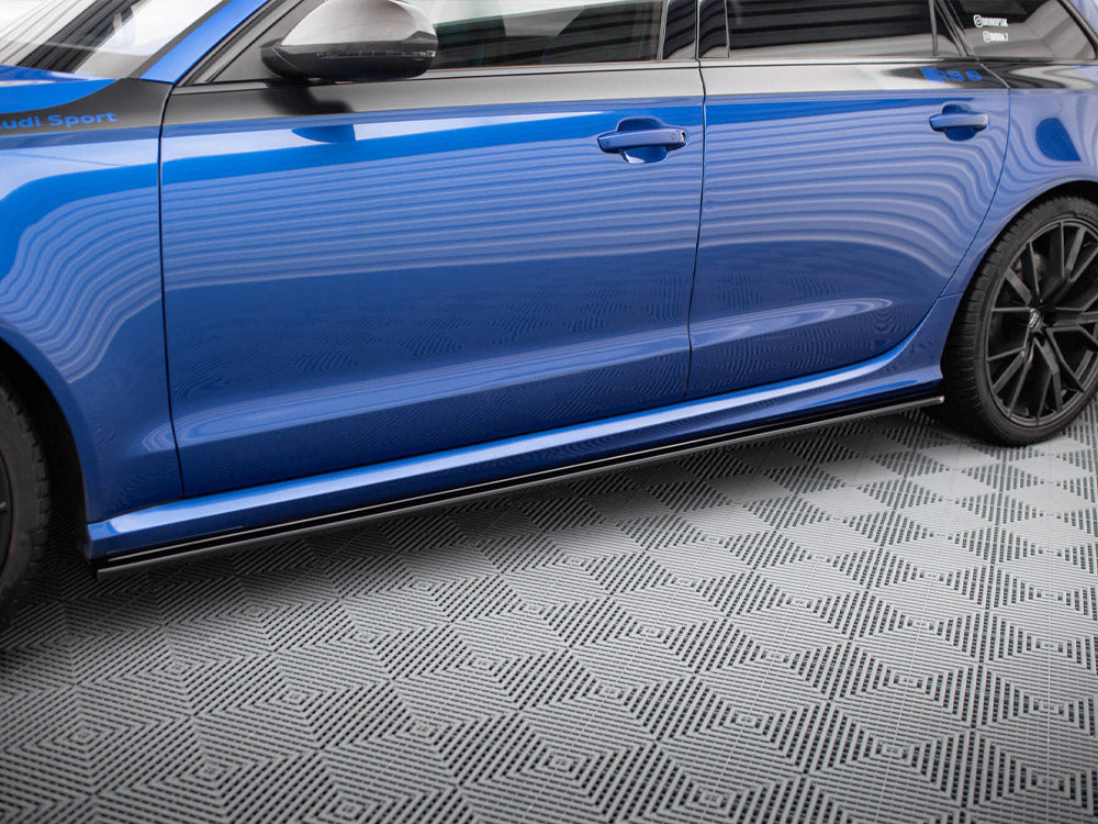 Maxton Design Street Plus Side Skirt Diffusers V1 - Audi RS6 C7