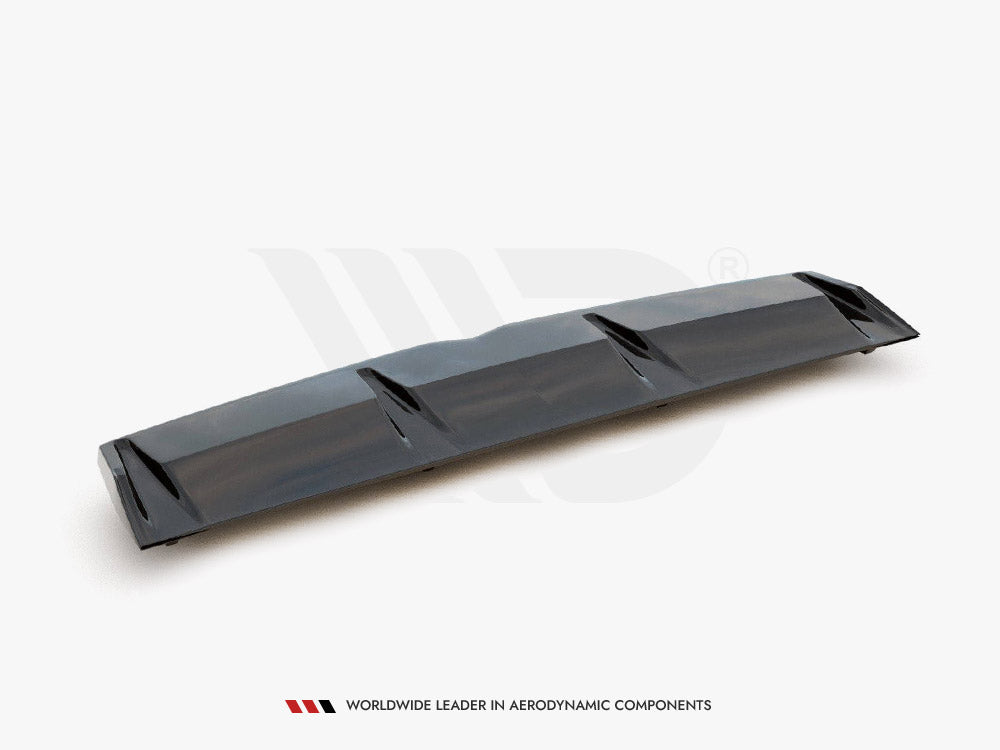 Maxton Design Street Plus Central Rear Splitter V2 - Hyundai i30N Fastback