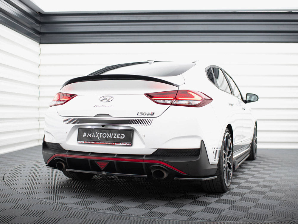 Maxton Design Street Plus Rear Side Splitters - Hyundai i30N Fastback