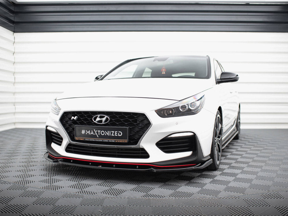 Divisor delantero Maxton Design Street Plus V5 - Hyundai i30N