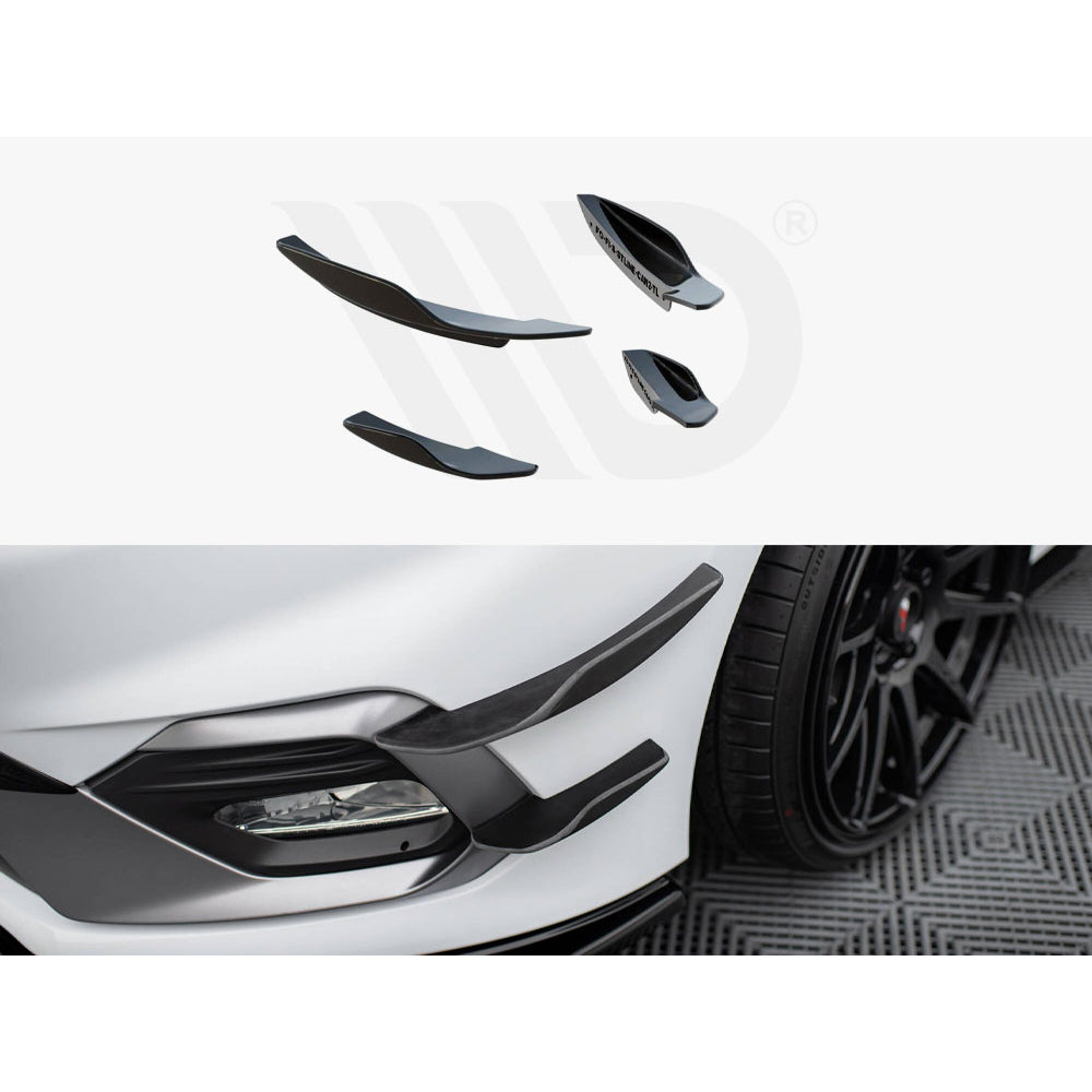 Maxton Design Street Plus Front Canards V2 - Ford Fiesta ST Mk8