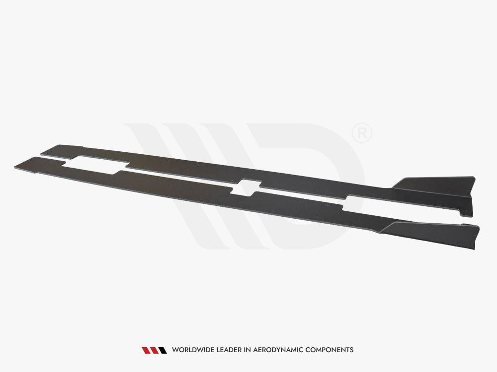 Maxton Design Racing Side Skirt Diffusers V1 - Ford Fiesta ST Mk8