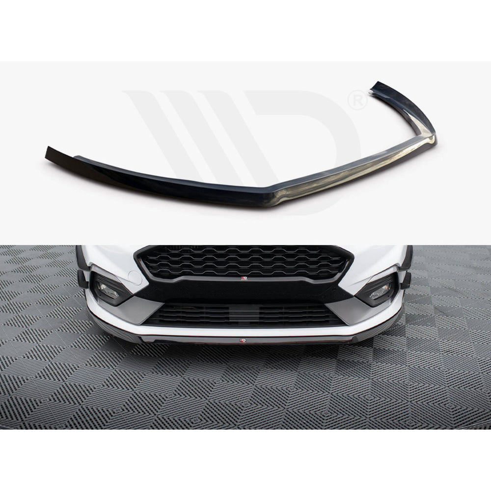 Maxton Design Street Plus Front Splitter V6 - Ford Fiesta ST Mk8