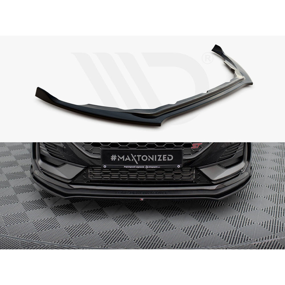 Maxton Design Street Plus Front Splitter V1 - Ford Fiesta ST Mk8.5