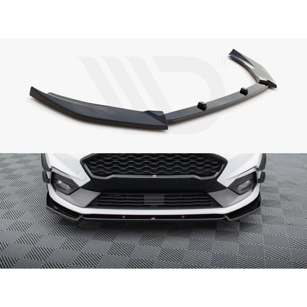 Maxton Design Street Plus Front Splitter V7 - Ford Fiesta ST Mk8