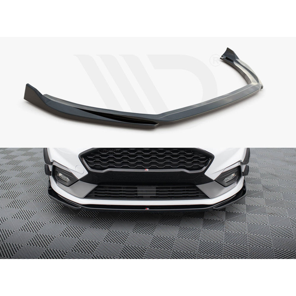 Maxton Design Street Plus Front Splitter V4 - Ford Fiesta ST Mk8
