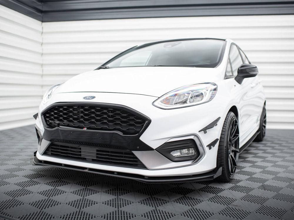 Maxton Design Street Plus Front Splitter V1 - Ford Fiesta ST Mk8