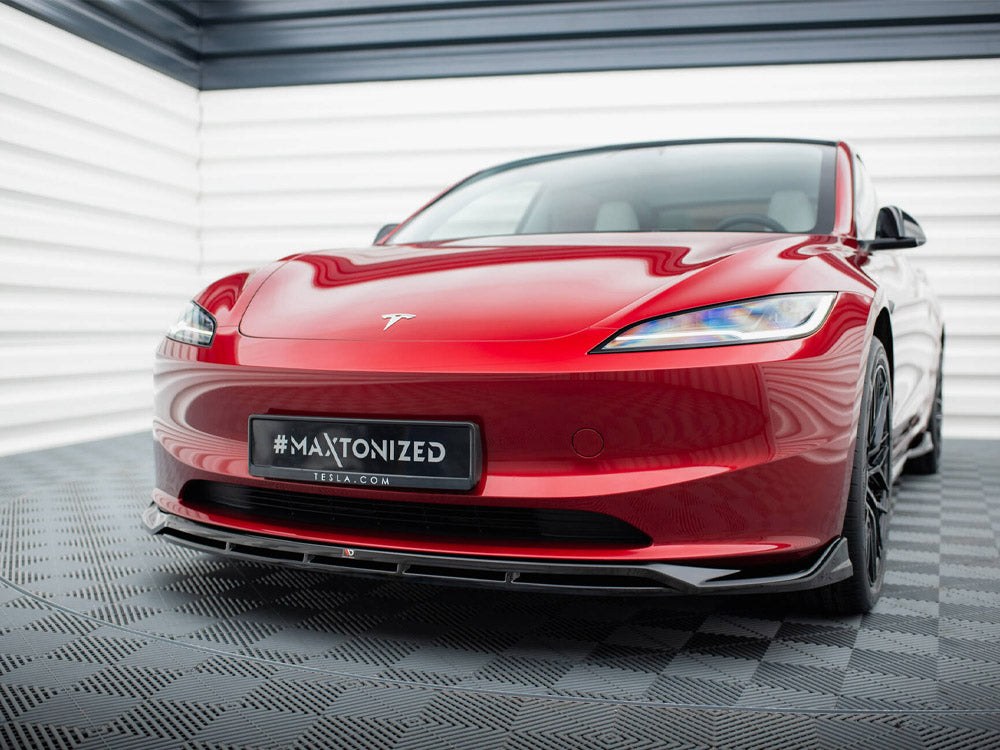 Maxton Design Street Plus Front Splitter V1 - Tesla Model 3 Facelift