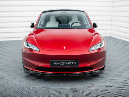 Maxton Design Street Plus Front Splitter V1 - Tesla Model 3 Facelift