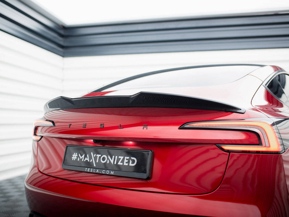 Capuchon de spoiler Maxton Design Street Plus 3D – Tesla Model 3 restylée