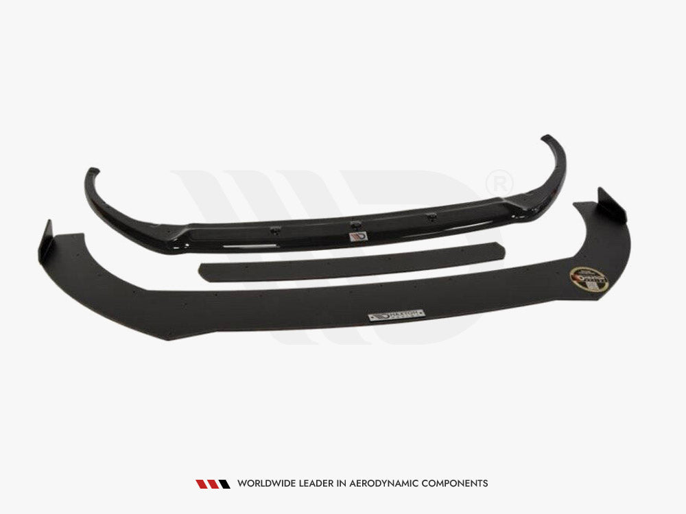 Divisor delantero híbrido Maxton Design Racing V2 - Ford Focus ST Mk3.5 (ST250)