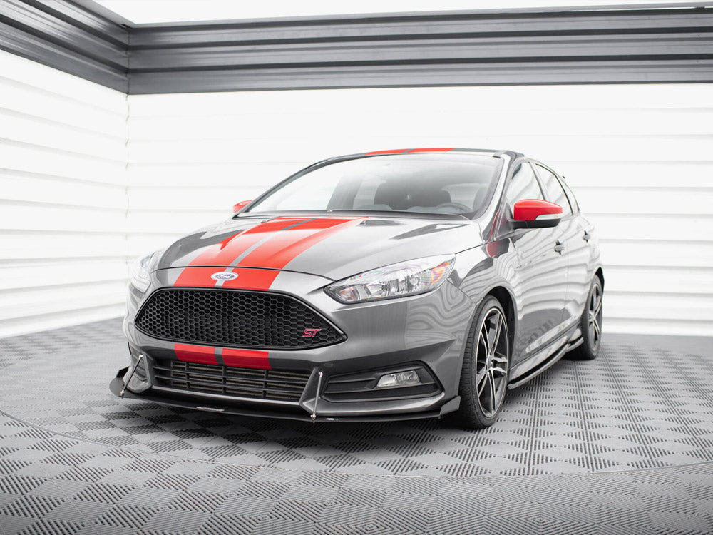 Divisor delantero Maxton Design Racing V2 - Ford Focus ST Mk3.5 (ST250)