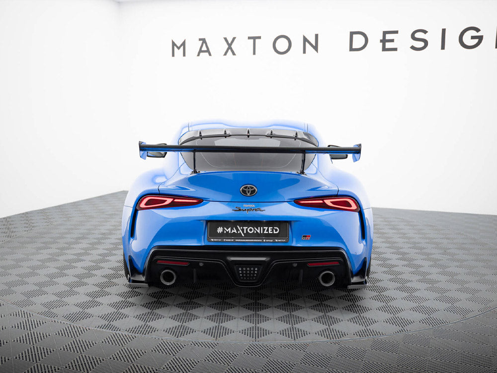 Maxton Design Carbon Fibre Spoiler (External Brackets) - Toyota GR Supra