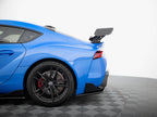 Maxton Design Carbon Fibre Spoiler With LED (External Brackets) - Toyota GR Supra
