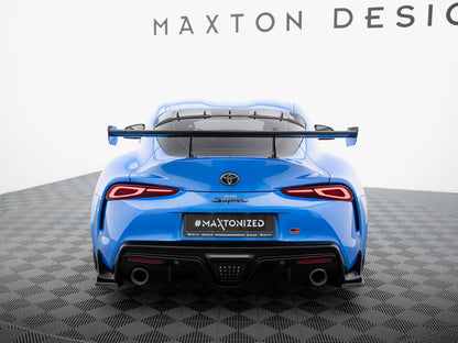 Maxton Design Carbon Fibre Spoiler (Swan Mount) - Toyota GR Supra