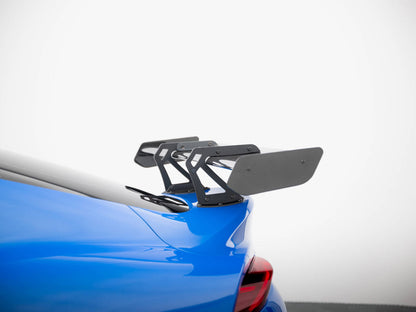 Maxton Design Carbon Fibre Spoiler With LED (Swan Mount) - Toyota GR Supra