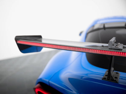 Maxton Design Carbon Fibre Spoiler With LED (Swan Mount) - Toyota GR Supra