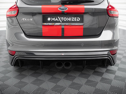 Maxton Design Street Plus Rear Valance (RS-Look) - Ford Focus ST Mk3.5 (ST250)