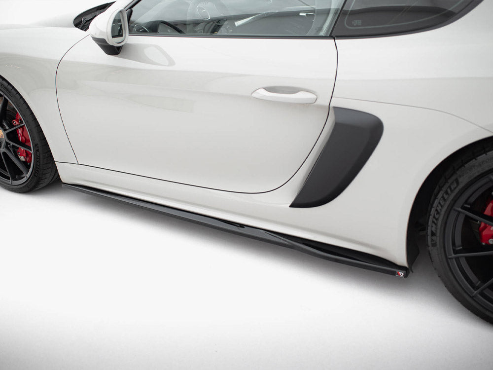 Maxton Design Street Plus Side Skirt Diffusers V1 - Porsche Boxster/Cayman GTS 718