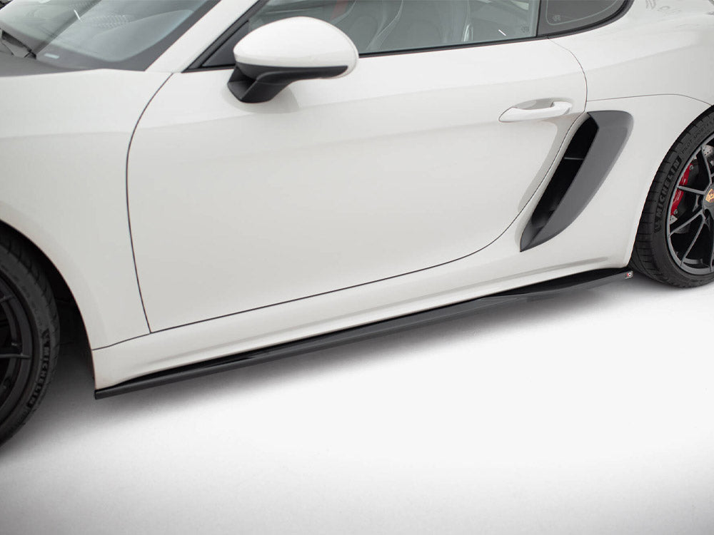 Maxton Design Street Plus Side Skirt Diffusers - Porsche Boxster/Cayman GTS 718