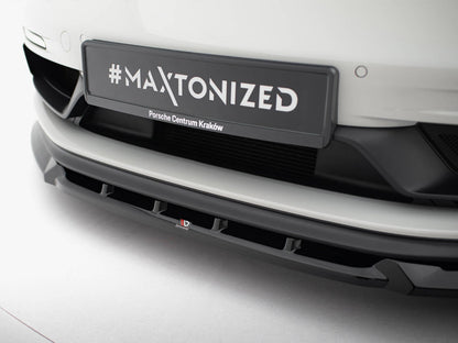 Maxton Design Street Plus Front Splitter V2 - Porsche Boxster/Cayman GTS 718