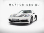 Divisor delantero Maxton Design Street Plus V1 - Porsche Boxster/Cayman GTS 718