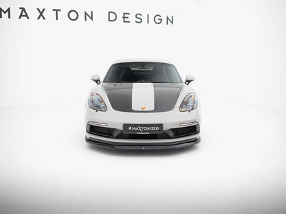 Maxton Design Street Plus Front Splitter V1 - Porsche Boxster/Cayman GTS 718