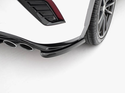 Maxton Design Street Plus Rear Side Splitters - VW T-Roc R