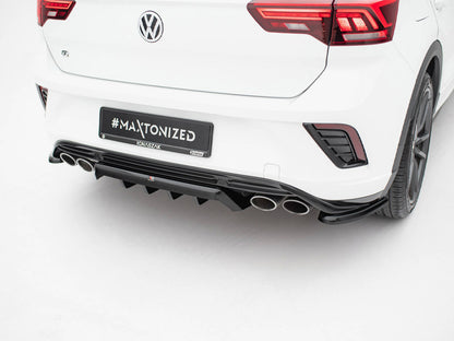 Maxton Design Street Plus Central Rear Splitter - VW T-Roc R