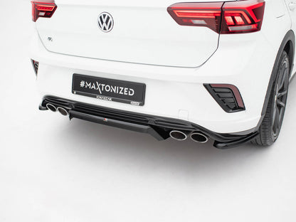 Maxton Design Street Plus Central Rear Splitter - VW T-Roc R