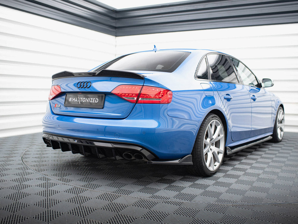 Maxton Design Street Plus Rear Side Splitters V2 - Audi S4 B8 Saloon