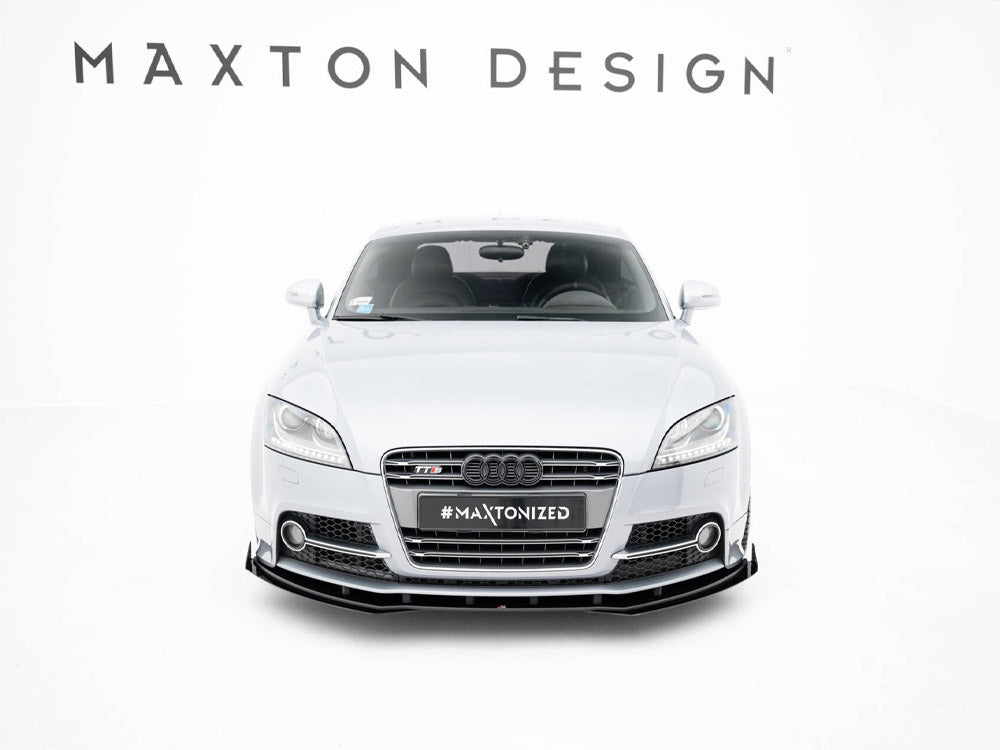 Maxton Design Street Pro Front Splitter + Flaps - Audi TTS 8J