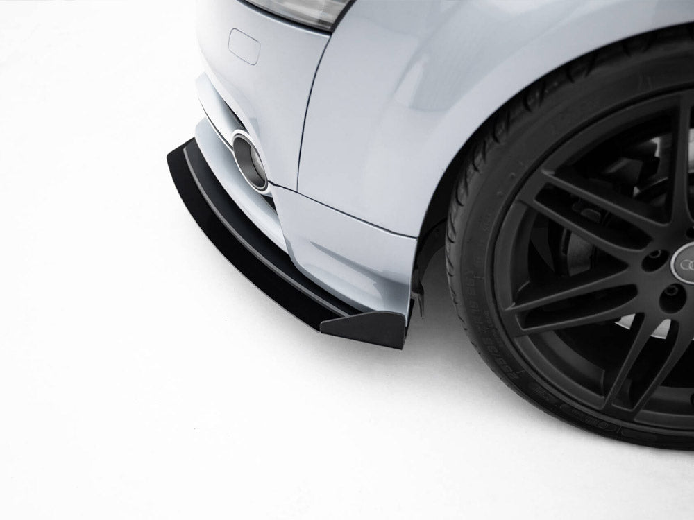 Maxton Design Street Pro Front Splitter + Flaps - Audi TTS 8J